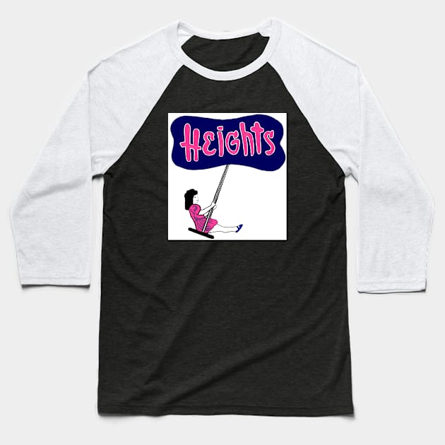 The Heights Baseball T-Shirt by Wild Crow Studio